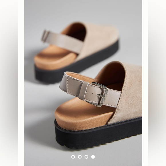 Pilcro Platform Slingback Flats By Anthropologie - Picture 4 of 16